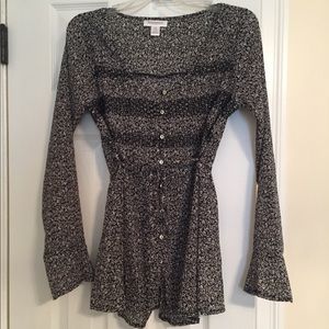 Motherhood maternity peasant blouse